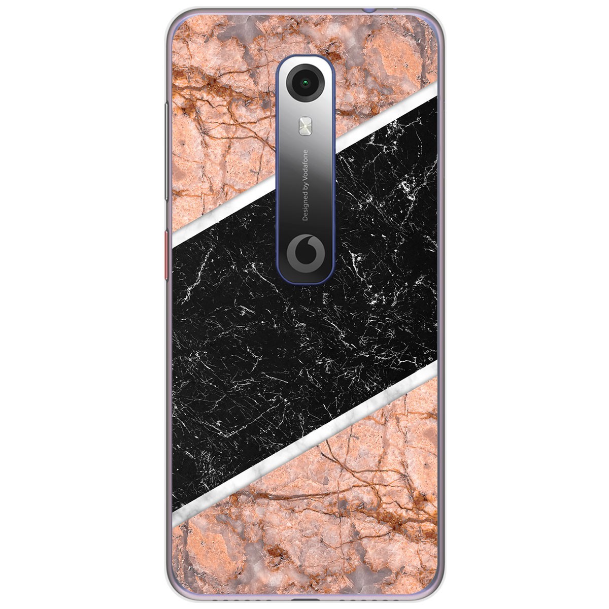 Funda Gel Tpu para Vodafone Smart N10 diseño Mármol 07 Dibujos