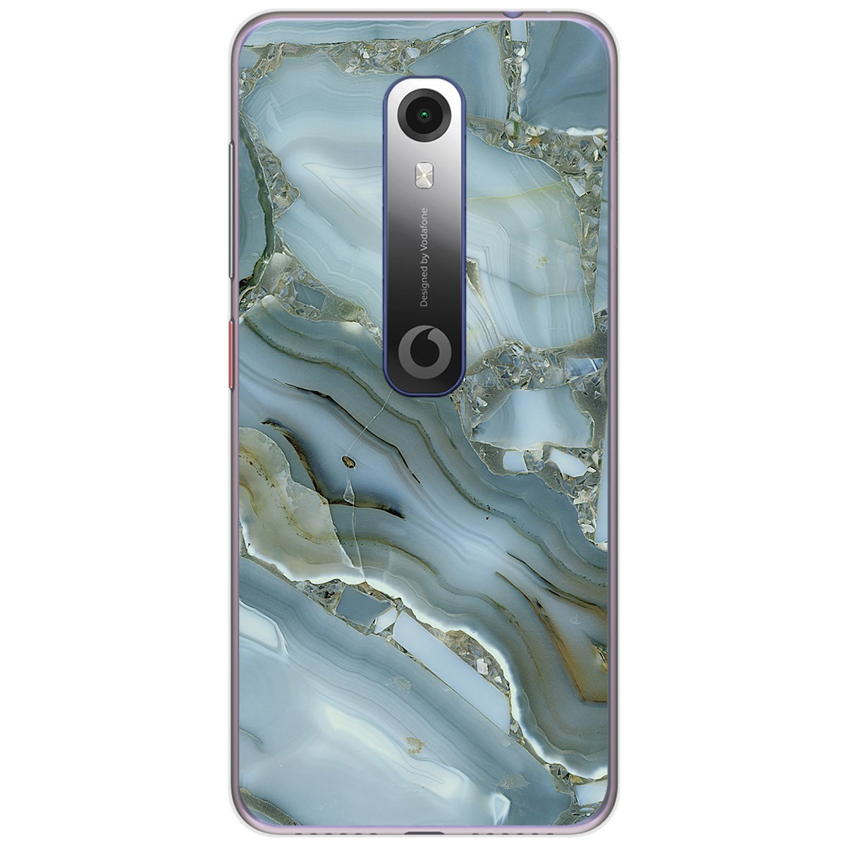 Funda Gel Tpu para Vodafone Smart N10 diseño Mármol 09 Dibujos