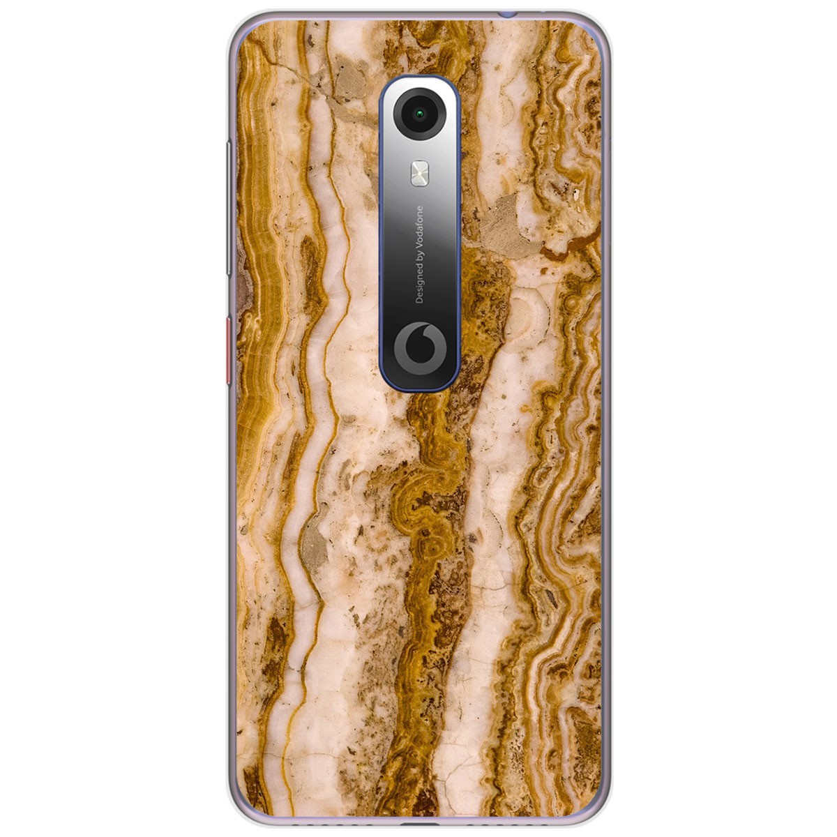 Funda Gel Tpu para Vodafone Smart N10 diseño Mármol 10 Dibujos