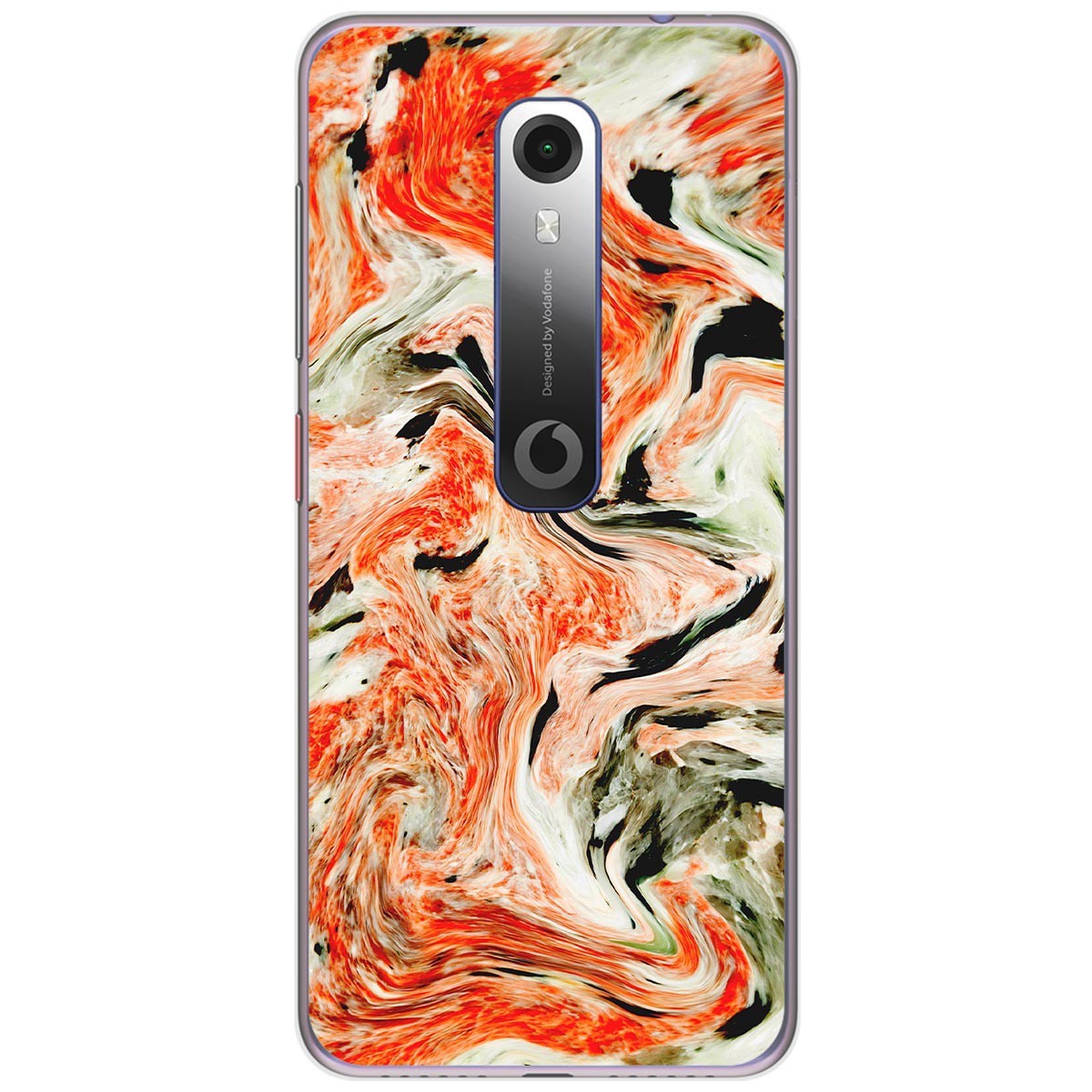 Funda Gel Tpu para Vodafone Smart N10 diseño Mármol 12 Dibujos