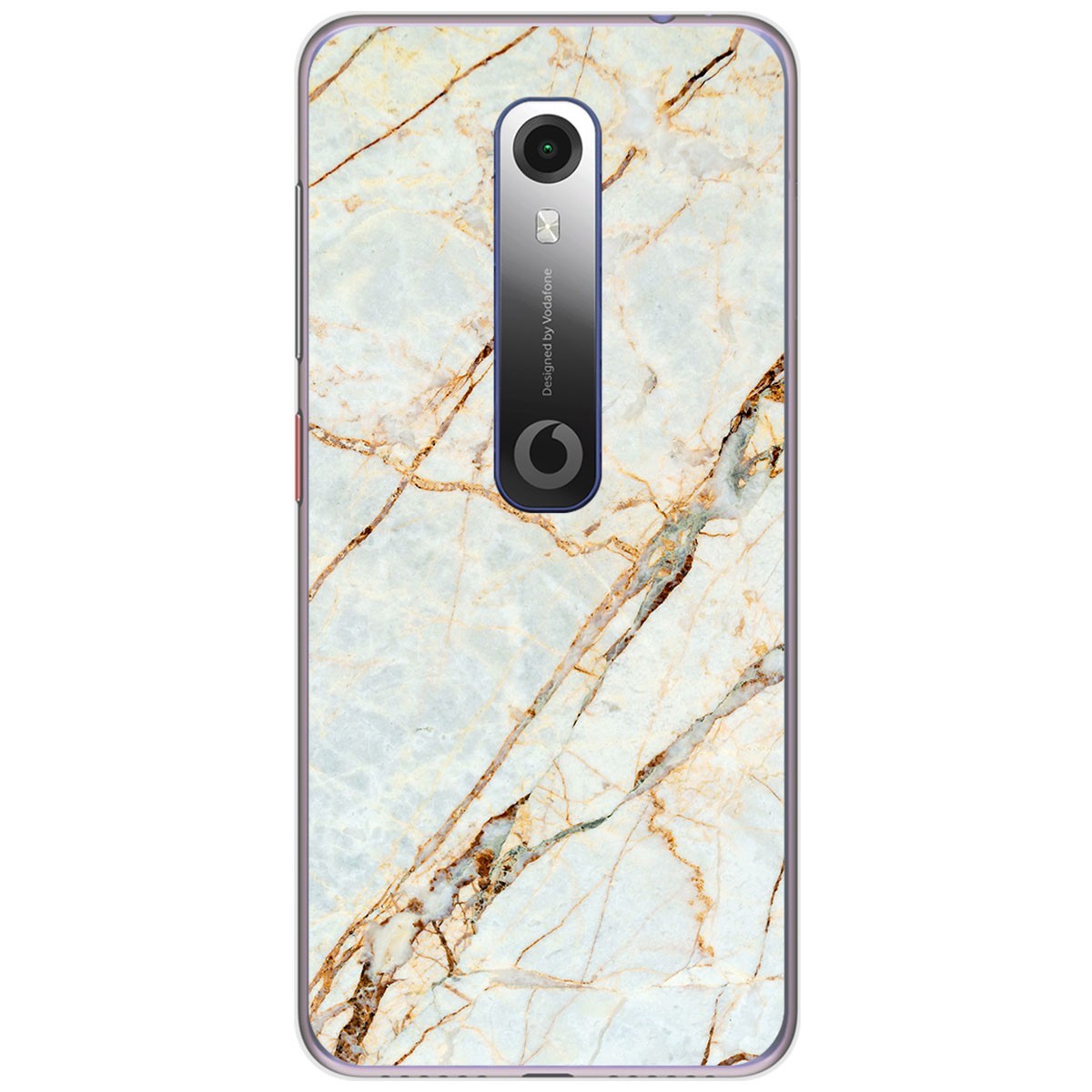 Funda Gel Tpu para Vodafone Smart N10 diseño Mármol 13 Dibujos