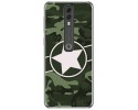 Funda Gel Tpu para Vodafone Smart V10 diseño Camuflaje 01 Dibujos