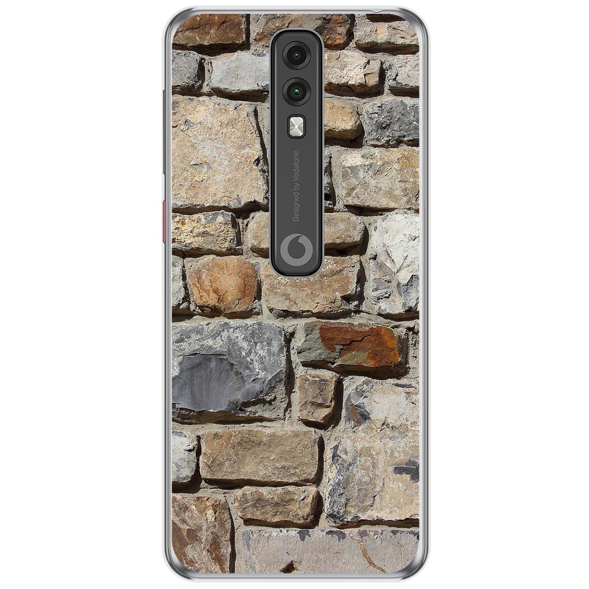 Funda Gel Tpu para Vodafone Smart V10 diseño Ladrillo 03 Dibujos