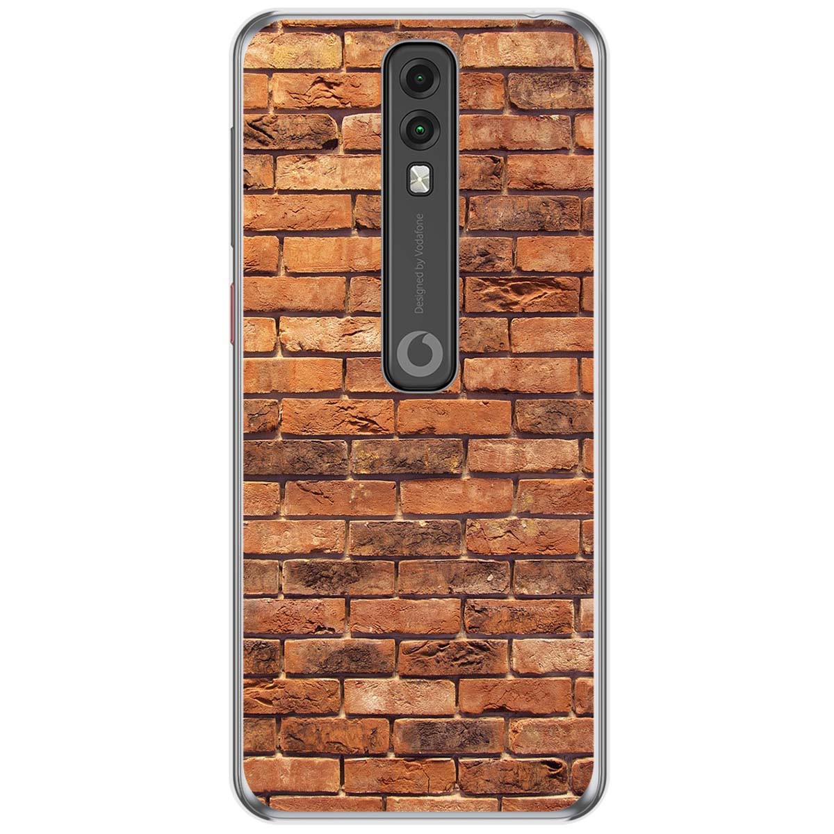 Funda Gel Tpu para Vodafone Smart V10 diseño Ladrillo 04 Dibujos