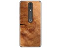 Funda Gel Tpu para Vodafone Smart V10 diseño Madera 04 Dibujos