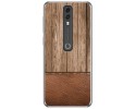 Funda Gel Tpu para Vodafone Smart V10 diseño Madera 09 Dibujos