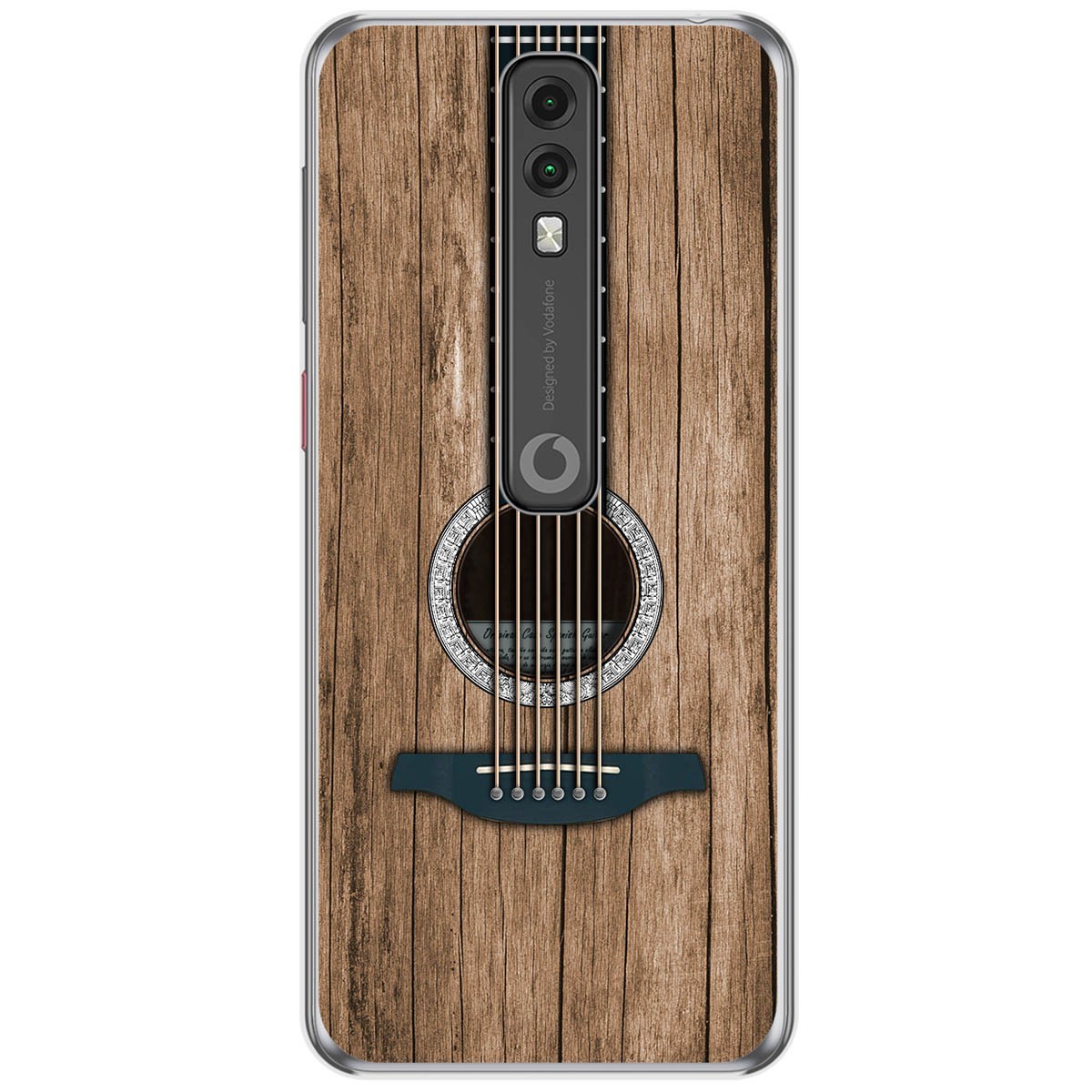 Funda Gel Tpu para Vodafone Smart V10 diseño Madera 11 Dibujos