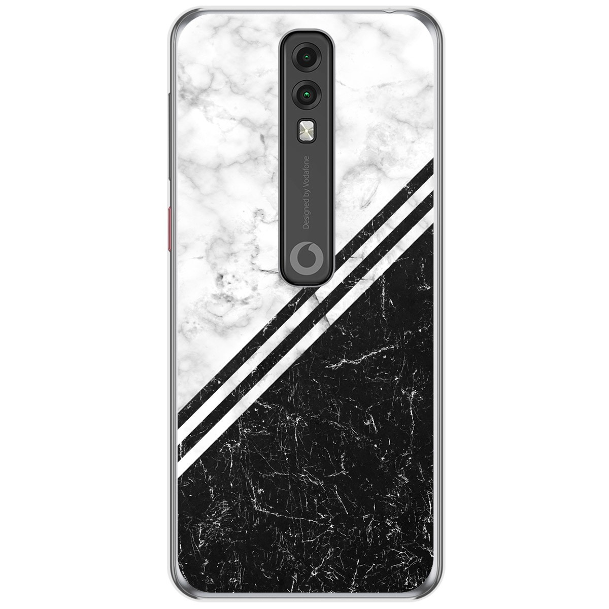 Funda Gel Tpu para Vodafone Smart V10 diseño Mármol 01 Dibujos