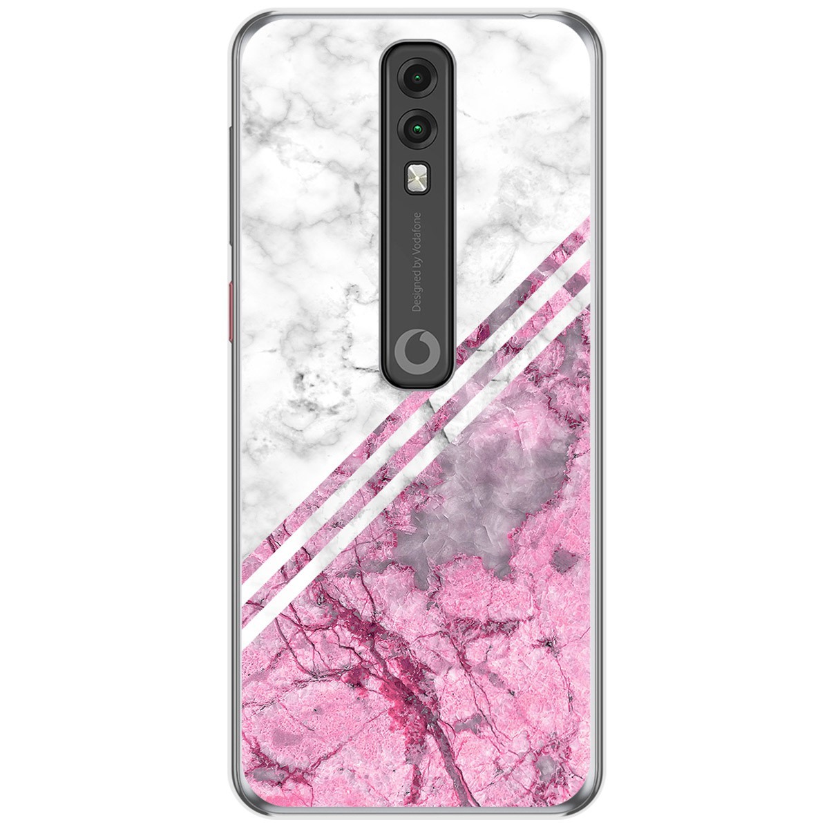 Funda Gel Tpu para Vodafone Smart V10 diseño Mármol 03 Dibujos
