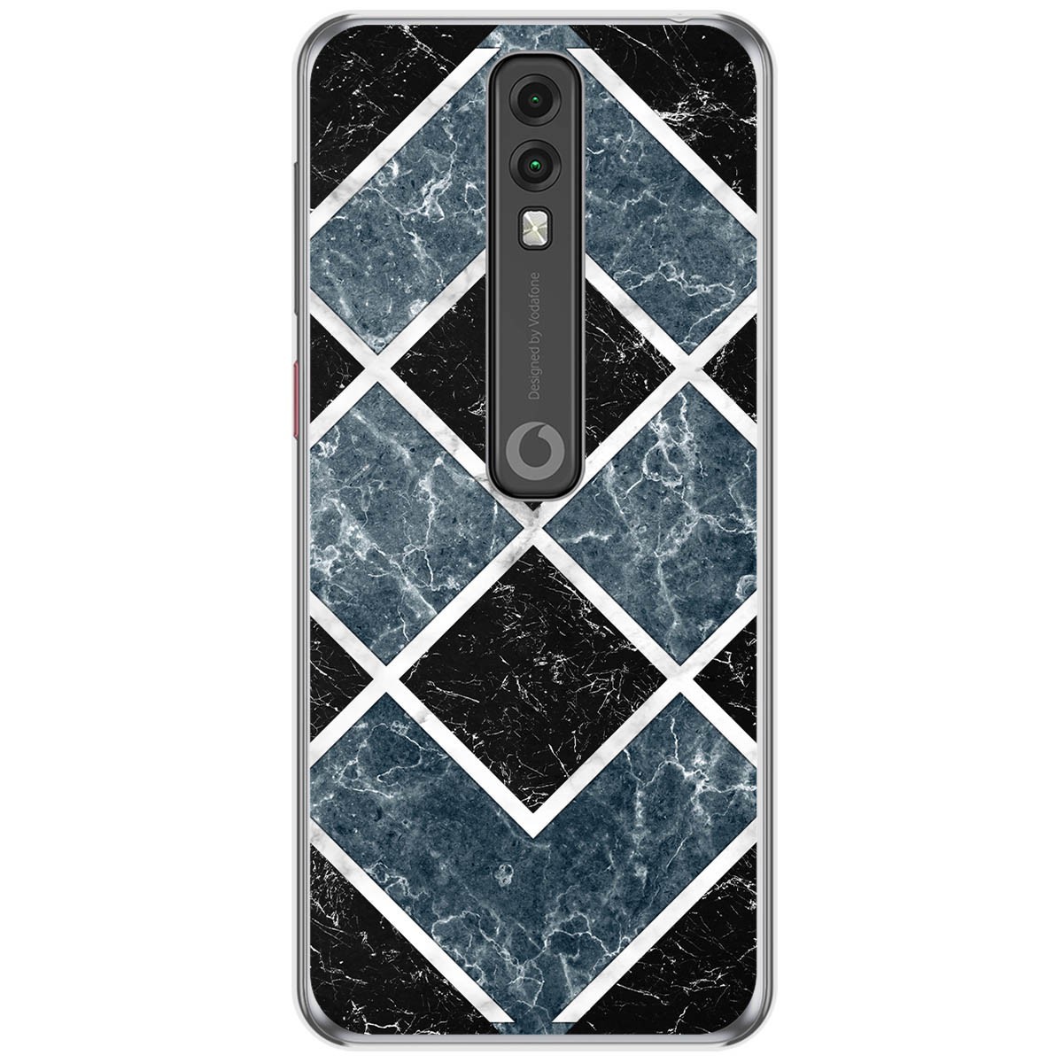 Funda Gel Tpu para Vodafone Smart V10 diseño Mármol 06 Dibujos
