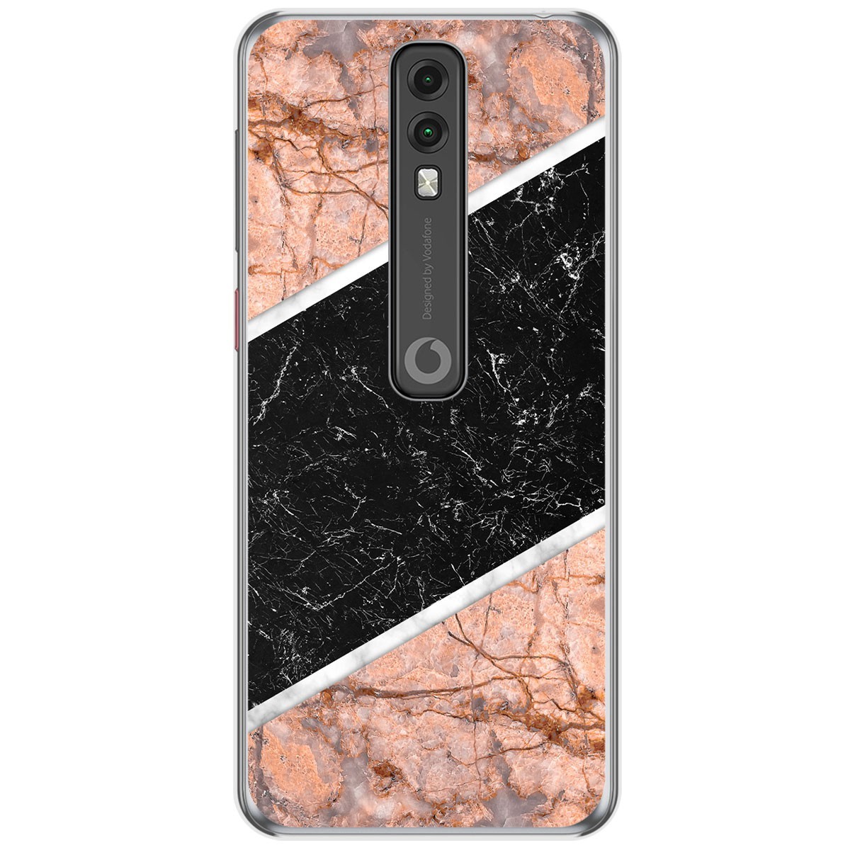 Funda Gel Tpu para Vodafone Smart V10 diseño Mármol 07 Dibujos