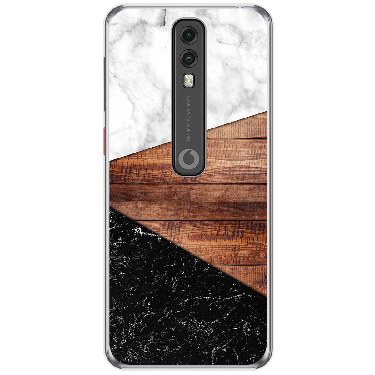 Funda Gel Tpu para Vodafone Smart V10 diseño Mármol 11 Dibujos