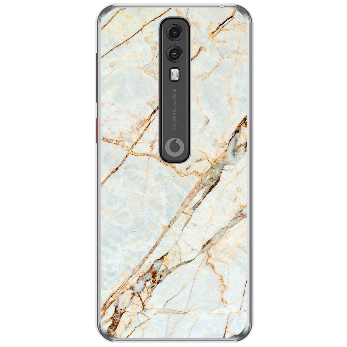 Funda Gel Tpu para Vodafone Smart V10 diseño Mármol 13 Dibujos