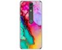 Funda Gel Tpu para Vodafone Smart V10 diseño Mármol 15 Dibujos