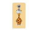 Funda Gel Tpu para Huawei Nova Plus Diseño Jirafa Dibujos