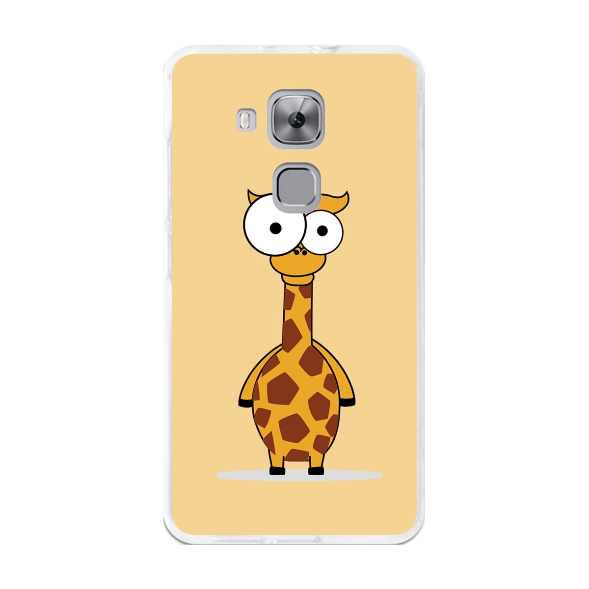 Funda Gel Tpu para Huawei Nova Plus Diseño Jirafa Dibujos