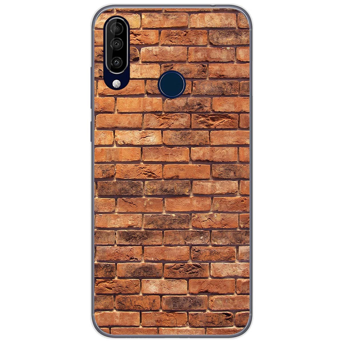 Funda Gel Tpu para Wiko View3 Pro diseño Ladrillo 04 Dibujos