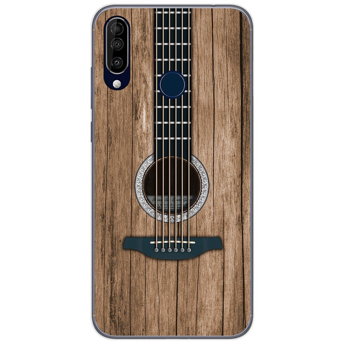 Funda Gel Tpu para Wiko View3 Pro diseño Madera 11 Dibujos