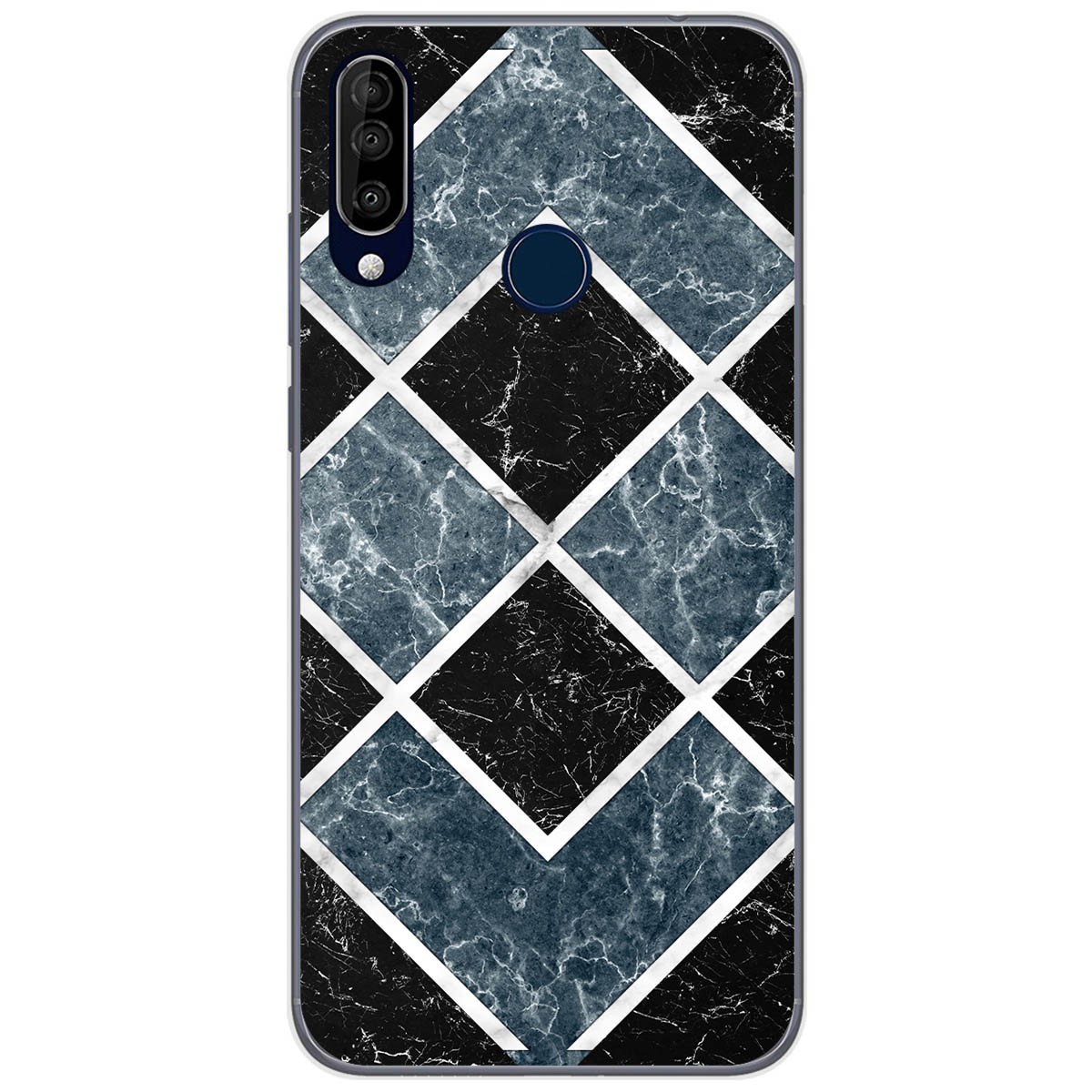 Funda Gel Tpu para Wiko View3 Pro diseño Mármol 06 Dibujos