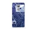 Funda Gel Tpu para Huawei Nova Plus Diseño Circuito Dibujos