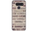 Funda Gel Tpu para Lg Q60 / K50 diseño Ladrillo 01 Dibujos