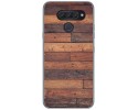 Funda Gel Tpu para Lg Q60 / K50 diseño Madera 03 Dibujos