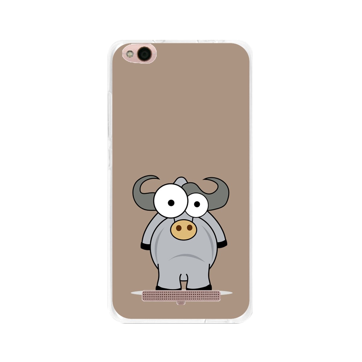 Funda Gel Tpu para Xiaomi Redmi 4A Diseño Toro Dibujos
