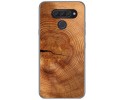 Funda Gel Tpu para Lg Q60 / K50 diseño Madera 04 Dibujos