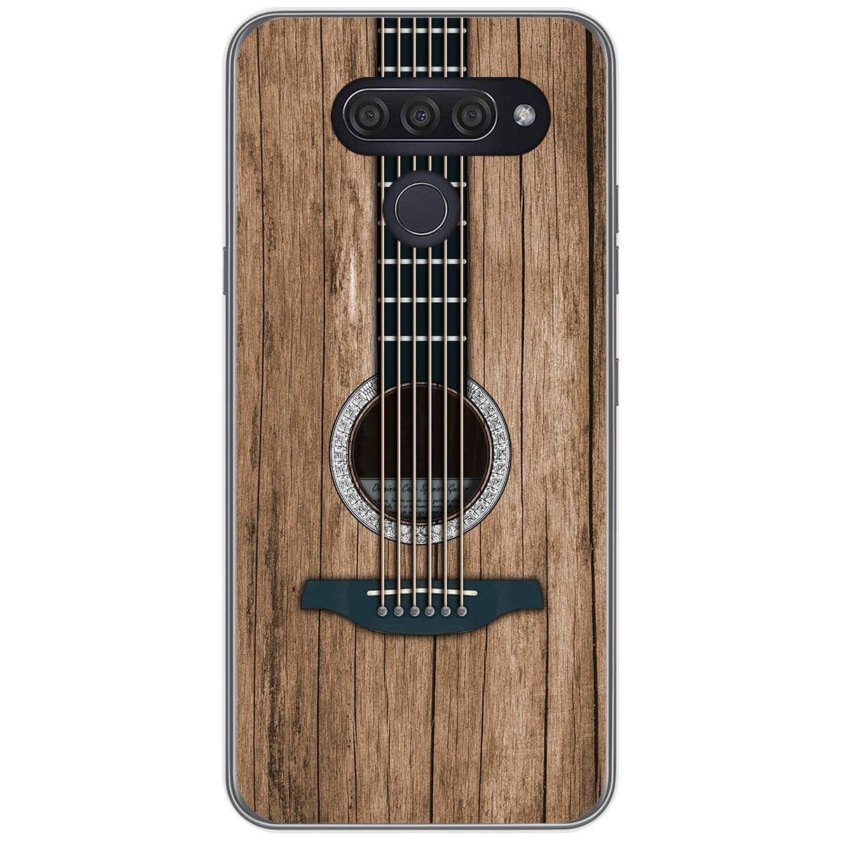 Funda Gel Tpu para Lg Q60 / K50 diseño Madera 11 Dibujos