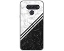 Funda Gel Tpu para Lg Q60 / K50 diseño Mármol 01 Dibujos