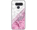 Funda Gel Tpu para Lg Q60 / K50 diseño Mármol 03 Dibujos