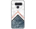 Funda Gel Tpu para Lg Q60 / K50 diseño Mármol 05 Dibujos