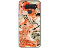 Funda Gel Tpu para Lg Q60 / K50 diseño Mármol 12 Dibujos