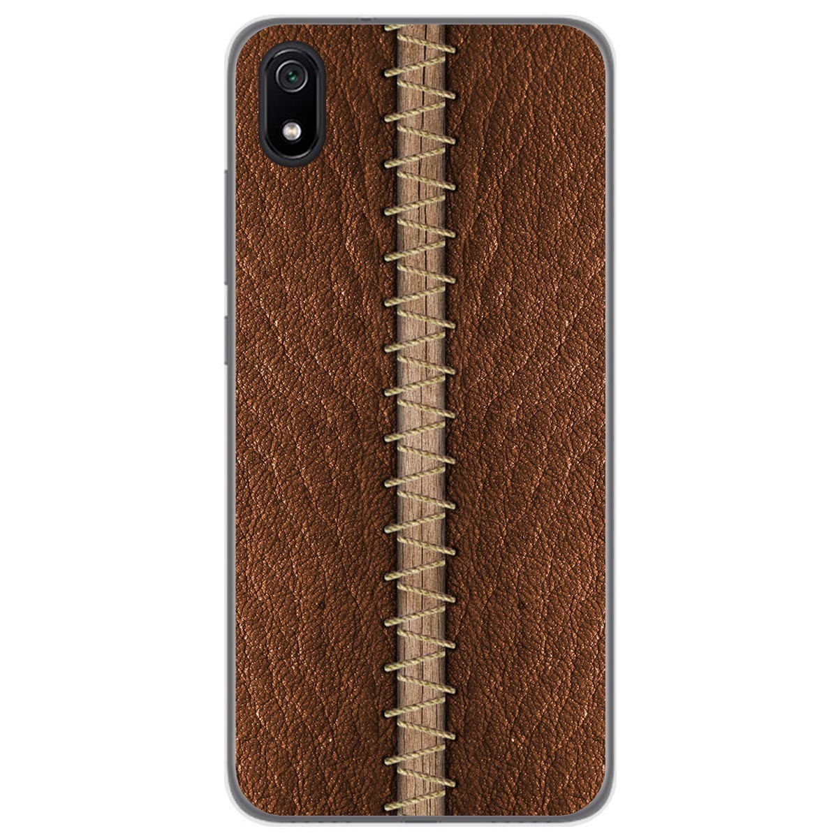 Funda Gel Tpu para Xiaomi Redmi 7A diseño Cuero 01 Dibujos