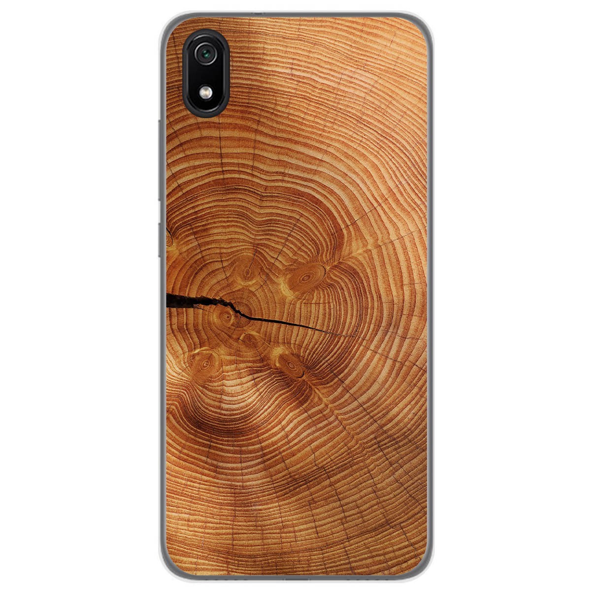 Funda Gel Tpu para Xiaomi Redmi 7A diseño Madera 04 Dibujos