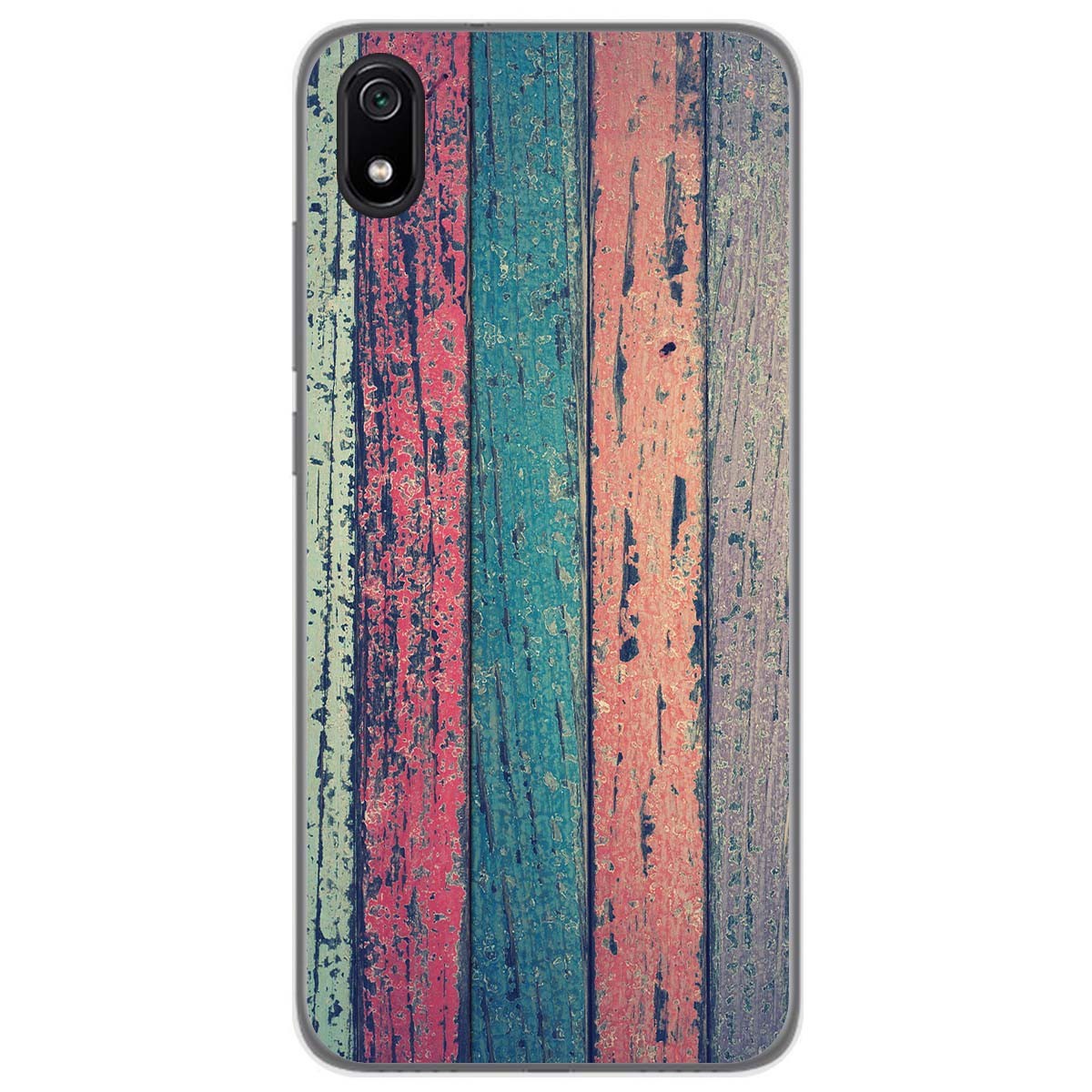 Funda Gel Tpu para Xiaomi Redmi 7A diseño Madera 10 Dibujos