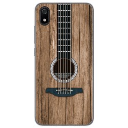 Funda Gel Tpu para Xiaomi Redmi 7A diseño Madera 11 Dibujos