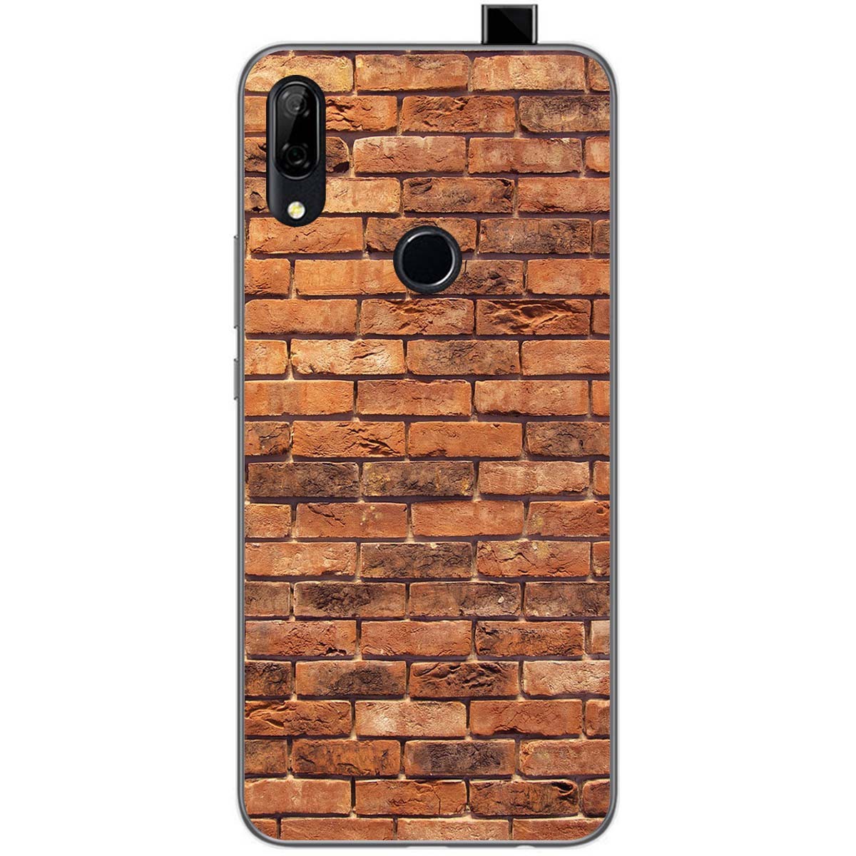 Funda Gel Tpu para Huawei P Smart Z diseño Ladrillo 04 Dibujos