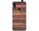 Funda Gel Tpu para Huawei P Smart Z diseño Madera 03 Dibujos