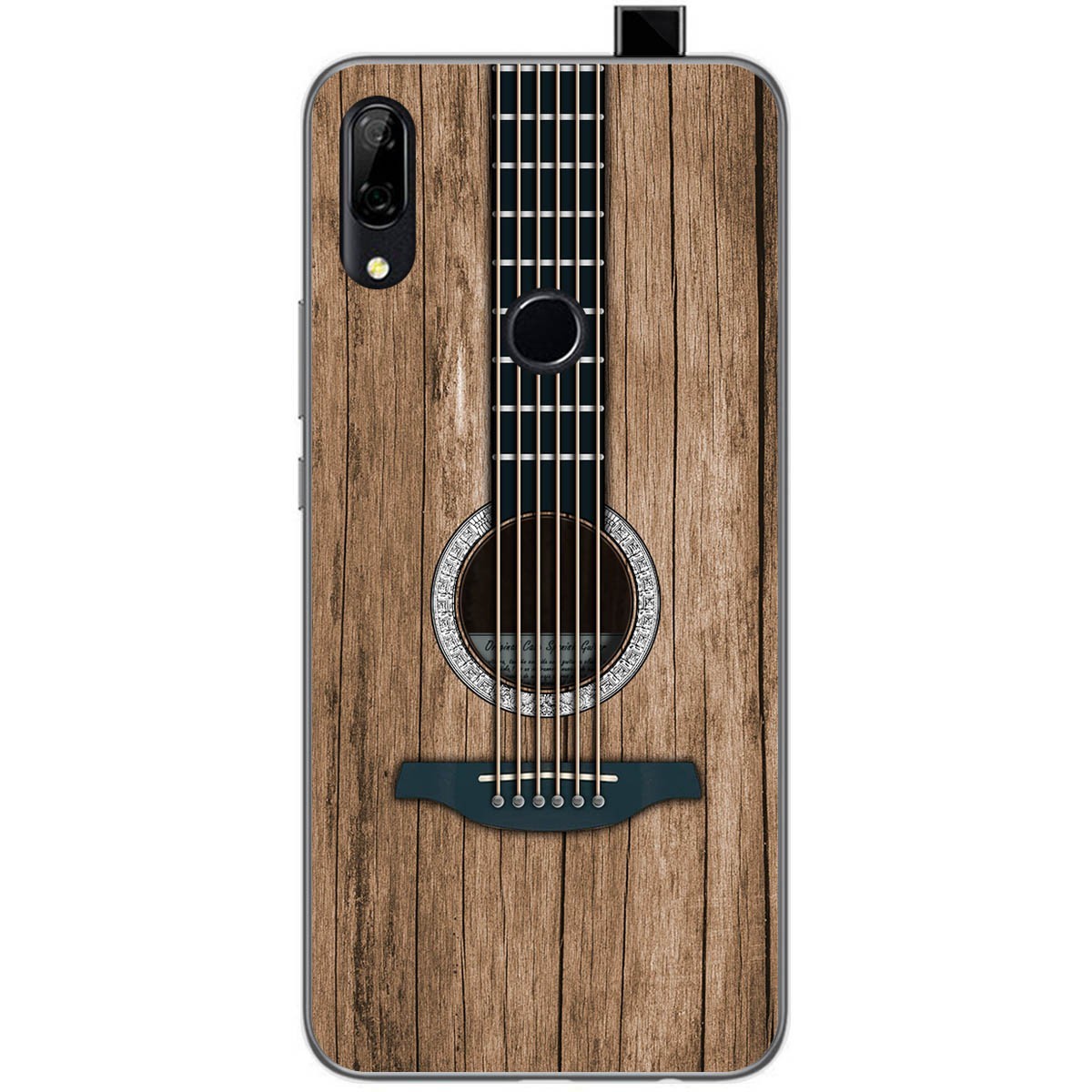 Funda Gel Tpu para Huawei P Smart Z diseño Madera 11 Dibujos