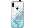 Funda Gel Tpu para Huawei P Smart Z diseño Mármol 02 Dibujos