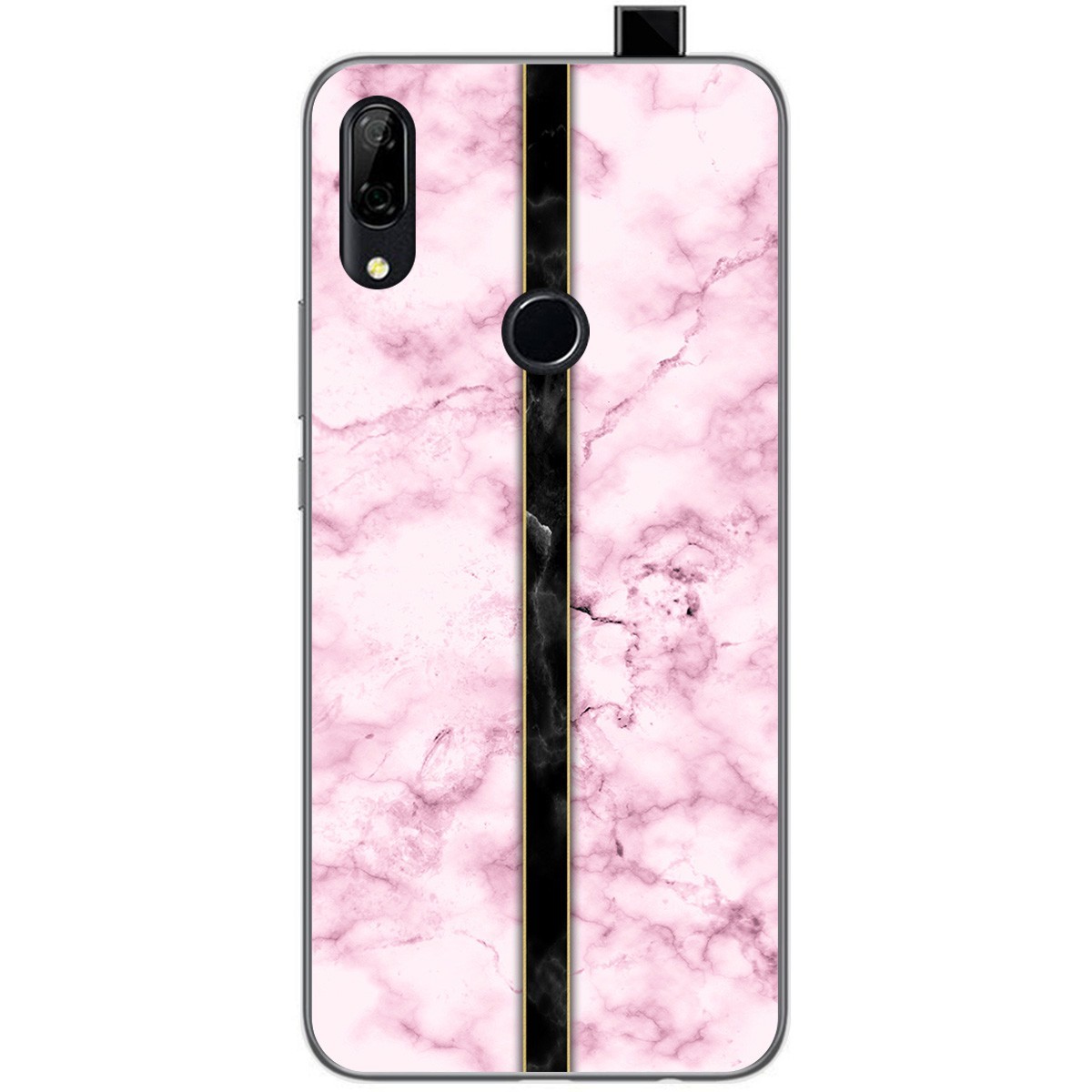 Funda Gel Tpu para Huawei P Smart Z diseño Mármol 04 Dibujos