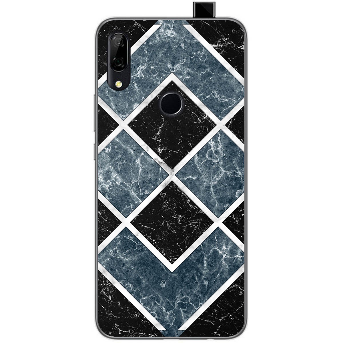 Funda Gel Tpu para Huawei P Smart Z diseño Mármol 06 Dibujos