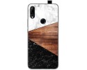 Funda Gel Tpu para Huawei P Smart Z diseño Mármol 11 Dibujos