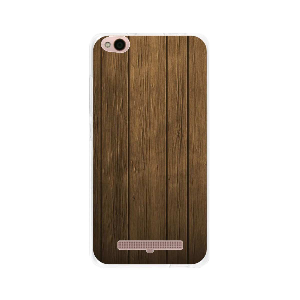 Funda Gel Tpu para Xiaomi Redmi 4A Diseño Madera Dibujos