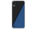 Funda Gel Tpu para Blackview A60 diseño Cuero 02 Dibujos