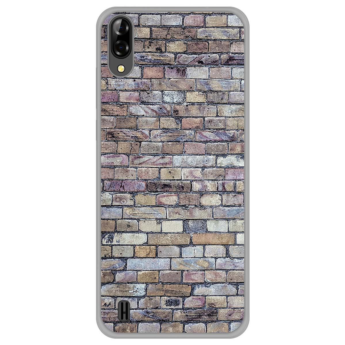 Funda Gel Tpu para Blackview A60 diseño Ladrillo 02 Dibujos