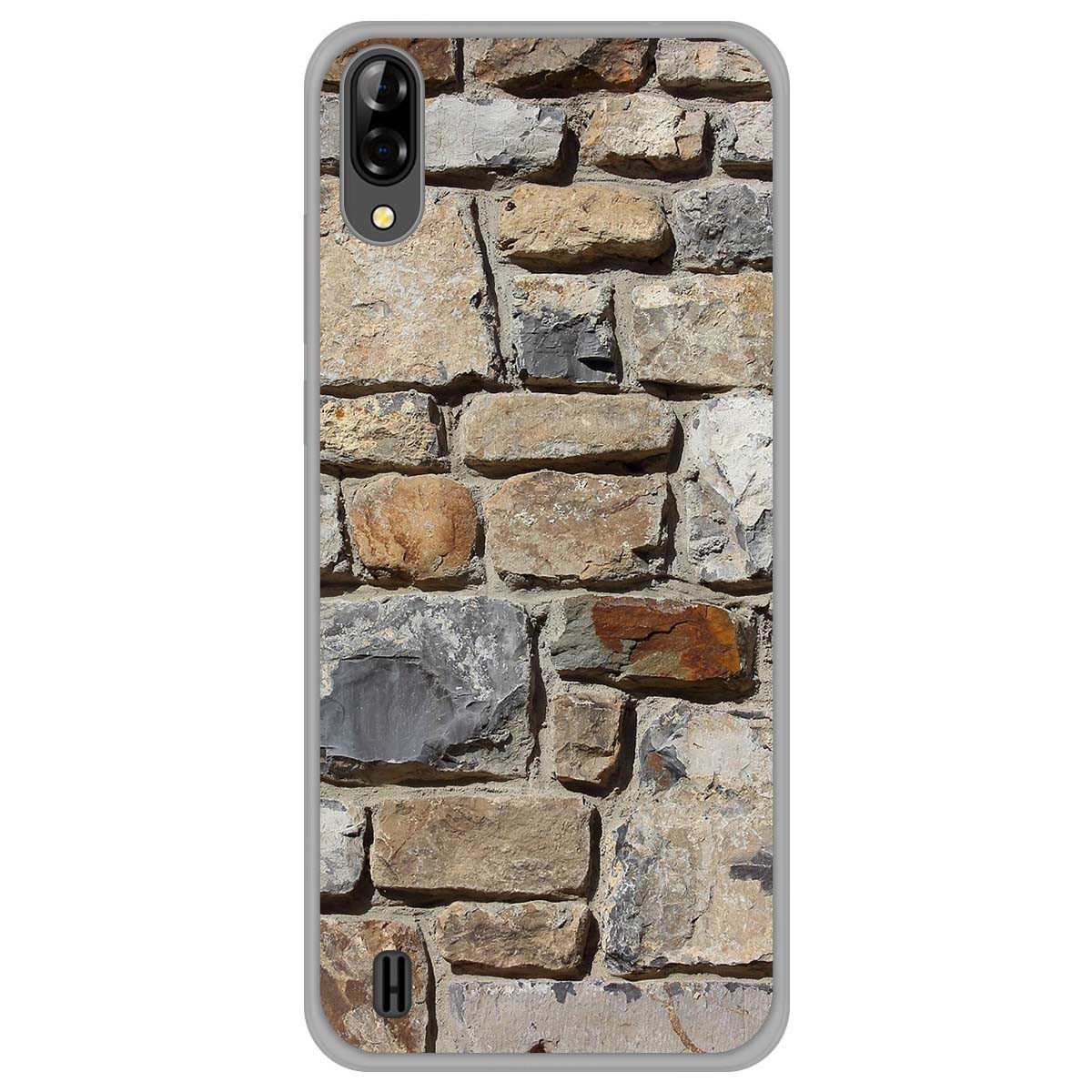 Funda Gel Tpu para Blackview A60 diseño Ladrillo 03 Dibujos