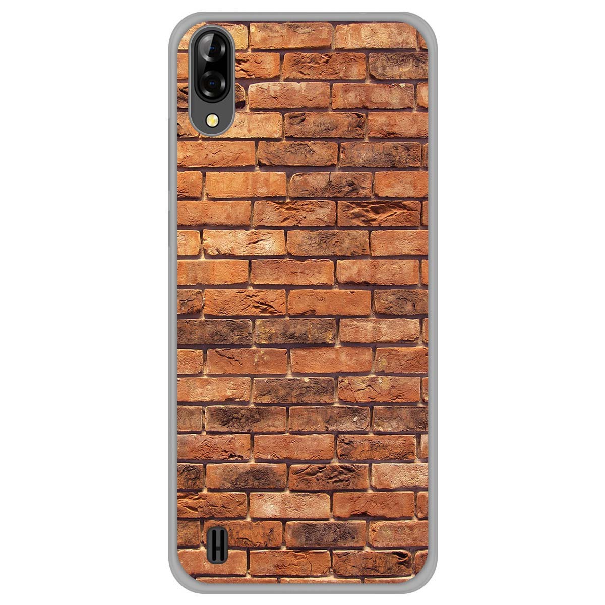 Funda Gel Tpu para Blackview A60 diseño Ladrillo 04 Dibujos