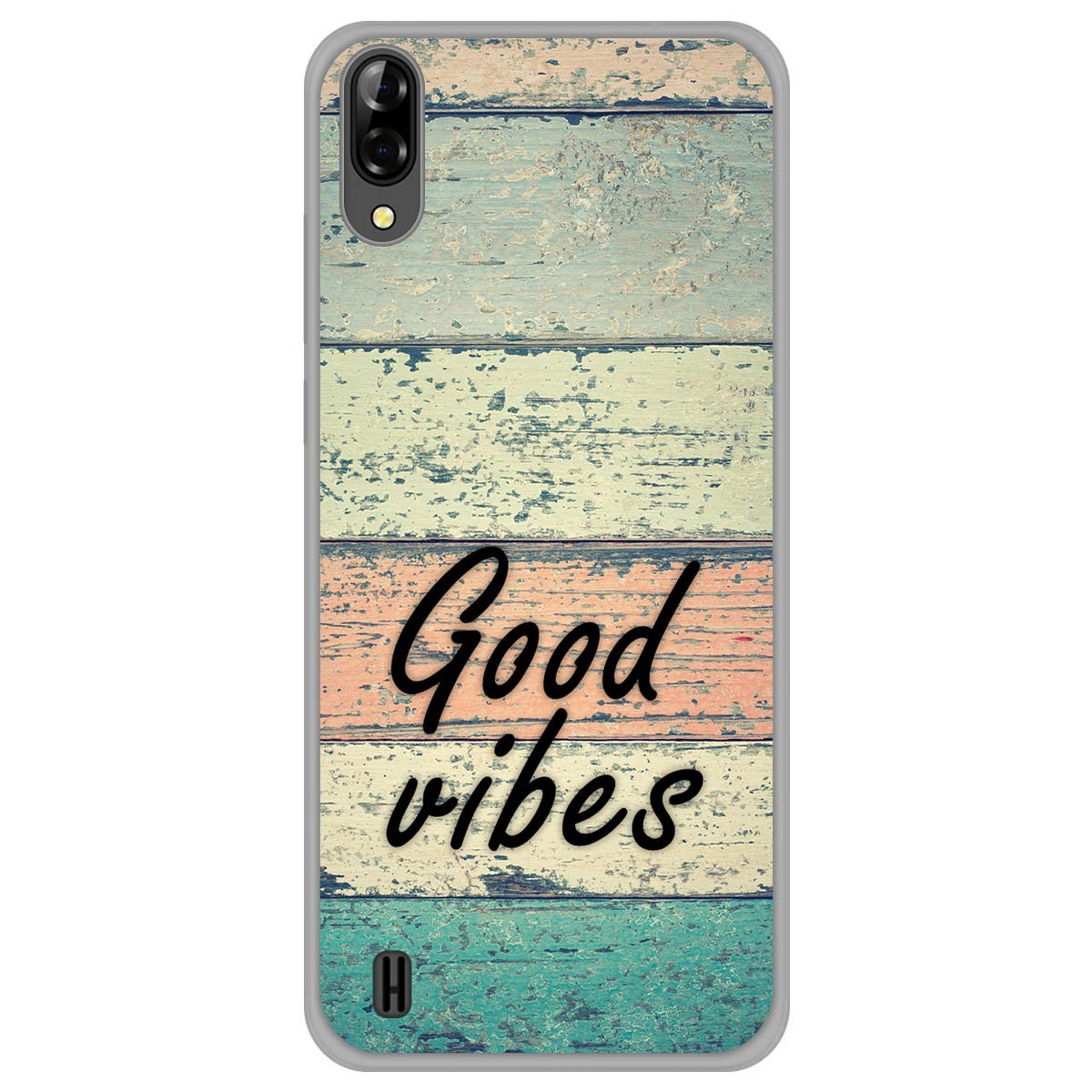 Funda Gel Tpu para Blackview A60 diseño Madera 01 Dibujos